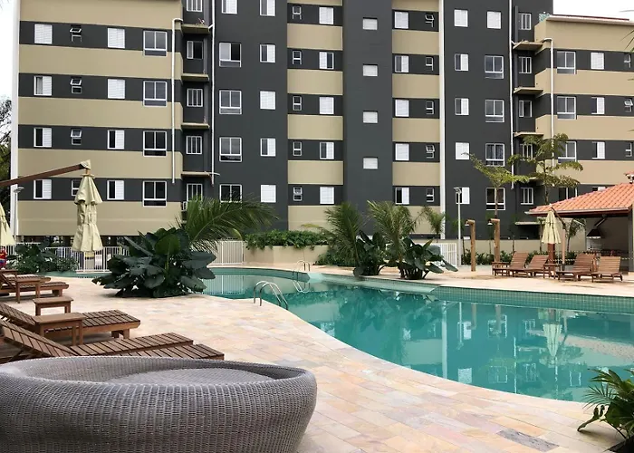 Apartamento Com Piscina Aquecida E Churrasqueira Ubatuba